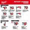 Milwaukee Tool Cordless Rotary Hammer, SDS-Max, 18V DC 2918-20 - alternate 12