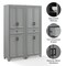 Crosley Tara 2-Piece Kitchen Storage Pantry Set KF33005GY - alternate 7