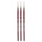 Princeton Velvetouch Spotter Brush, Synthetic Bristles, Short Handle Mixed Media Paintbrush, Size 18/0, 3PK P3950SP180 - alternate 1