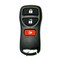 Aks Keys 2002 - 2018 Nissan Keyless Entry 3 Buttons Fob FCC# CWTWB1U415 / CWTWB1U821 / CWTWB1U733 RC-NISSAN-12C - alternate 1