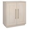 Homeroots 32" White Wood Accent Cabinet With Two Doors 546167 - alternate 6