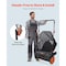 Vevor Lawn Sweeper Push Leaf Grass Collector 21" 3.5 Cu. Ft. Capacity Adjustable S19-001A - alternate 3