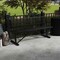 Leisure Craft Leisure Craft 6 FT Outdoor Bench with Back, Portable, Black B6WBP-BLACK - alternate 8