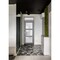 Vdomdoors Front Exterior Prehung FiberGlass Door Frosted Glass / Manux 8552 Grey Ash / Transom Window / Offic MANUX8552EXD-SS-W36 x H80+14-Right-hand Inswing - alternate 4