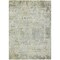 Homeroots 5' X 8' Sage Charcoal And Ivory Abstract Washable Indoor Outdoor Area Rug 604548 - alternate 8