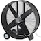 Denali Aire 42'' 2-Speed High Velocity Black Belt Drive Drum Fan 2DAFDRUMB42 - alternate 1