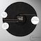Clockswise 12-in Glow-in-the-Dark Decorative Wall Clock, Non-Ticking Battery Powered - Ideal for Living QI004746.12 - alternate 9