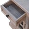 Homeroots 24" Pink Solid Wood Two Drawer Nightstand 651860 - alternate 7
