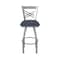 Holland Bar Stool Co 820 Catalina Stainless Steel 36in Swivel Bar Stool with Graph Anchor Seat 82036SS014 - alternate 6