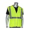 Pip ANSI Type R Class 2 Three Pocket Mesh Breakaway Vest 302-5PMVLY-3X - alternate 1