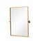 Homeroots 36" Gold Metal Framed Full Length Hanging Mirror 564459 - alternate 5
