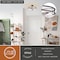 Vaxcel Grace 2-Light Semi-Flush Mount Ceiling Light, Matte Black, Clear Glass, 14.75-In. C0380 - alternate 9