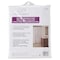 Simple Spaces Shower Curtain, Vinyl, White, White SD-MCP01-W3L - alternate 3