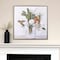 Homeroots Magnolia Bouquet Silver Framed Print Wall Art 484178 - alternate 4