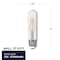 Bulbrite LED Filament 5 W Dimmable Clear Filament T9, E26, LED Bulb - 500 Lumens, 2700K, and 80 CRI, 8PK 862768 - alternate 11