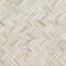 Msi Athena Gold SAMPLE Chevron Honed Marble Mosaic Tile ZOR-MD-0387-SAM - alternate 1