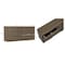 Manhattan Comfort Clive 72in Dresser in Walnut Brown and Gold (6-Drawer) DR1562-3 - alternate 7