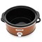 Brentwood Industries Scallop Pattern 4.5 Quart Slow Cooker in Copper SC-140C - alternate 8