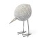 Homeroots 7" Off White Resin And Metal Snipe Bird Tabletop Sculpture 392523 - alternate 8