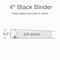 Cardinal Xtralife ClearVue Locking SlantD Binders, Black CRD26341 - alternate 2