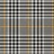Homeroots 10' X 14' Black Gold And Ivory Plaid Washable Indoor Outdoor Area Rug 601457 - alternate 9