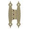 Amerock 3/8in 10mm Offset Non-Self Closing Face Mount Golden Champagne Cabinet Hinge, 1 Pair BPR3406BBZ - alternate 1