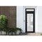Vdomdoors Front Exterior Prehung FiberGlass Door Frosted Glass / Manux 8102 Matte Black / Transom Window / Of MANUX8102EXD-BLK-W36 x H80+14-RH - alternate 4