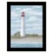 Homeroots Cape May Light Black Framed Print Wall Art 529953 - alternate 1