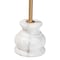 Baxton Studio Gezana Drink Table with Marble Base 270-14719-ZORO - alternate 6