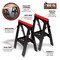Performance Tool Heavy Duty Poly Sawhorse Set, 2PK W54009 - alternate 7