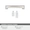 Amerock Appoint 5-1/16 in or 6-5/16 in 128mm or 160mm Center-to-Center Polished Nickel Cabinet Cup Pull BP36763PN - alternate 3