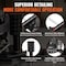 Vevor Precision Table Saw Miter Gauge Standard Slot 3/4'' x 3/8'' 18 in Grating TN-1122B - alternate 6