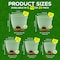 Campior Green Self Watering Pots Indoor and Outdoor Plant Pots with Wick Rope and Drainage Holes, 10PK CAMPPLTGR101 - alternate 7