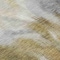 Homeroots 8' Pewter And Silver Round Abstract Washable Indoor Outdoor Area Rug 631349 - alternate 4