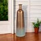 Homeroots 28" Copper And Teal Abstract Tapered Metal Floor Vase 571653 - alternate 7