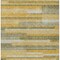 Homeroots 9' X 12' Gold Wheat And Ivory Striped Washable Indoor Outdoor Area Rug 613282 - alternate 7