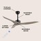 Jonathan Y Aldrin 50" Modern Minimalist Iron/Plastic Mobile-App/Remote-Controlled 6-Speed Razor Ceiling Fan, Gra JYL9715B - alternate 8