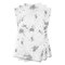 Smarty Had A Party White with Silver Paint Splatter Paper Dinner Napkins 600 Napkins, 600PK 2192-CASE - alternate 8