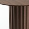 Homeroots 46" Brown Wood Pedestal Base Round Top Dining Table 720940 - alternate 5