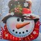 Homeroots Count Down to Christmas Snowman Canvas Wrapped Canvas Print Wall Art 505495 - alternate 3