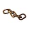 Homeroots Brown Wooden Chain Link Decor Piece 392501 - alternate 4