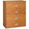 Fireking 4 Drawer, 1 Hr Fire & impact rated, 44" wide lateral Knotty Pine 4-4422-CKP - alternate 1
