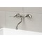 Kingston Brass Double-Handle Wall Mount Bathroom Faucet, Brushed Nickel KS315SN - alternate 6