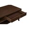 Homeroots 48" Brown Solid And Manufactured Wood Coffee Table With Drawer 524173 - alternate 5