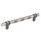 Amerock London 6-5/16 in 160 mm Center-to-Center Polished Nickel/Black Chrome Cabinet Pull BP36650PNBCR - alternate 1