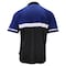Dome75 Safety Shirt, Enhaced Visibility, Polyester, Royal Blue/Black Bottom, 2X OSP4742 - alternate 4