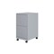 Space Solutions 14.25 in W 2 Drawer Mobile Vertical File Cabinet, Platinum 25278 - alternate 5