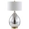 Jonathan Y Sasha 30.75" Glass/Metal LED Table Lamp, Mercury Silver JYL1066A - alternate 8