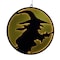 Celebrations Orange 32 in. LED Infinity Witch Hanging Decor 22-09012A - alternate 1