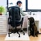 Floortex Polypropylene Rectangular Anti-Slip Foldable Chair Mat for Hard Floors-45in x 53in - 53in Length x NCMFLLAC0003 - alternate 1